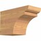 Ekena Millwork Yorktown Smooth Rafter Tail, Western Red Cedar, 5 1/2"W x 8"H x 12"L RFT06X08X12YOR00SWR - alternate 1